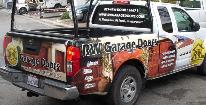 Rw Garage Doors Partial Vehicle Wrap, Garage Door Wraps