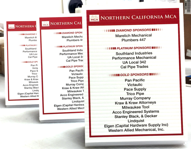 Event Sponsor Table Toppers Sign Anatomy